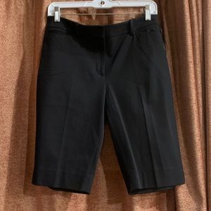 NWT WHITE HOUSE BLACK MARKET BLACK BERMUDA SHORTS